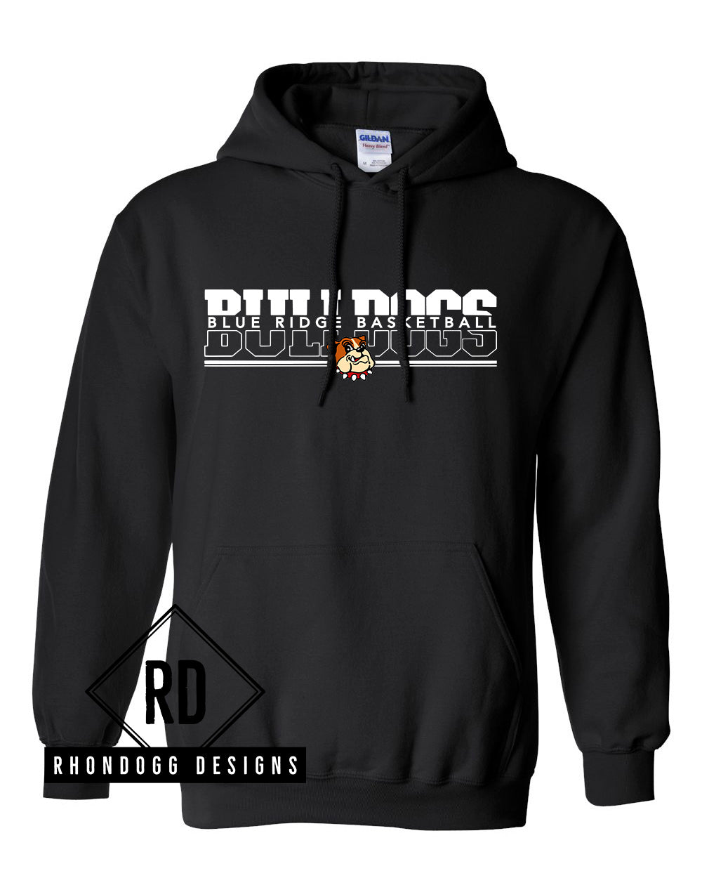 Blue Ridge Middle School Basketball Hooded Sweatshirt