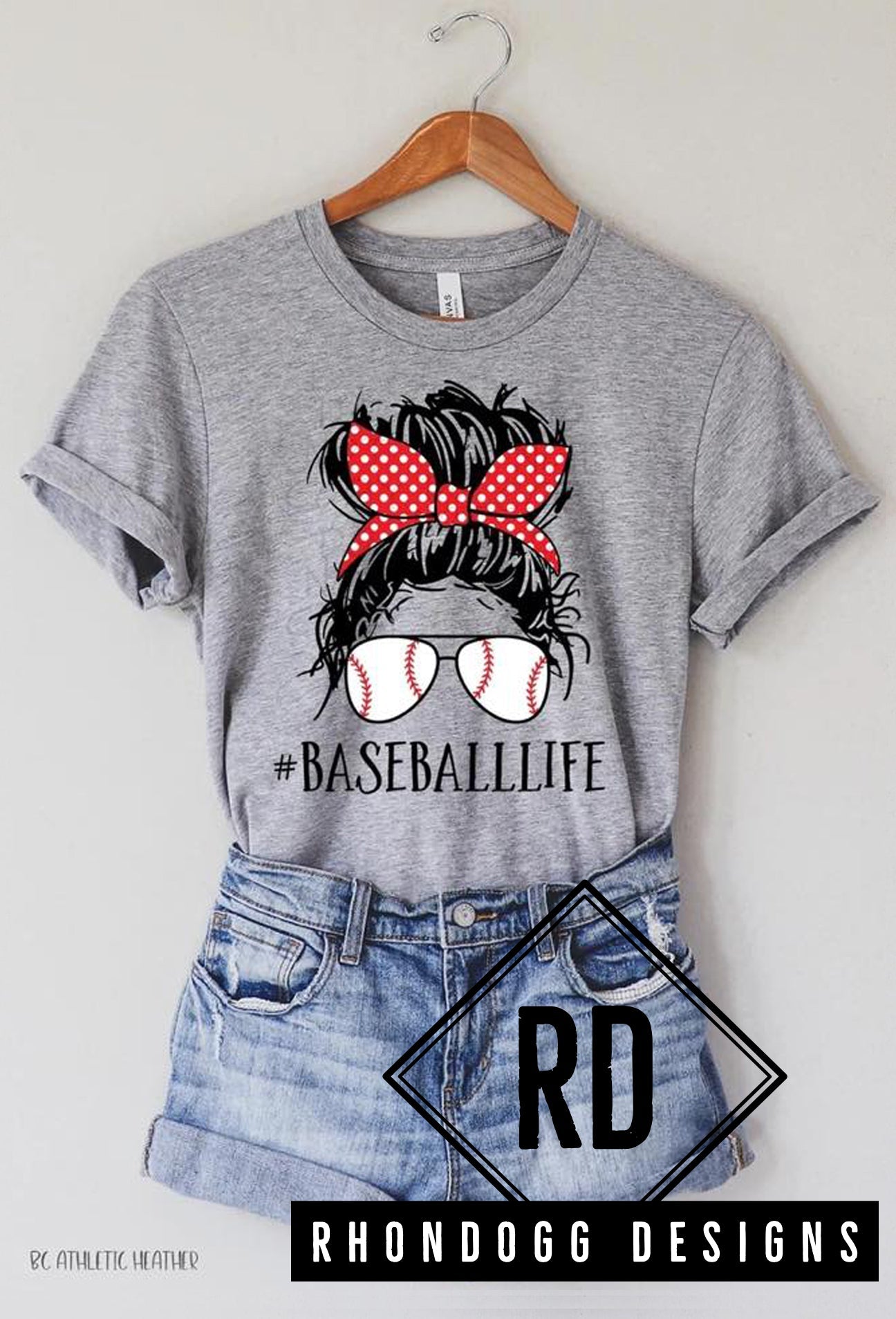 #BASEBALLLIFE Graphic Short Sleeve T-Shirt