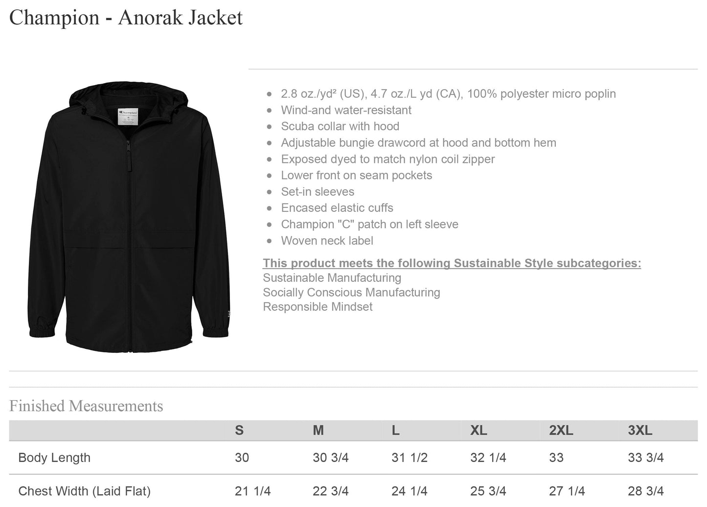 Harmony Middle School Softball Windbreaker