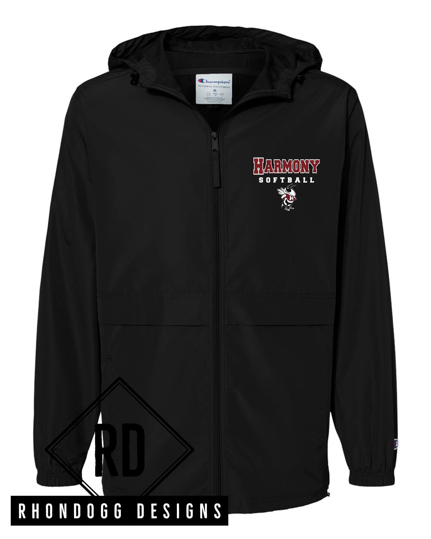 Harmony Middle School Softball Windbreaker