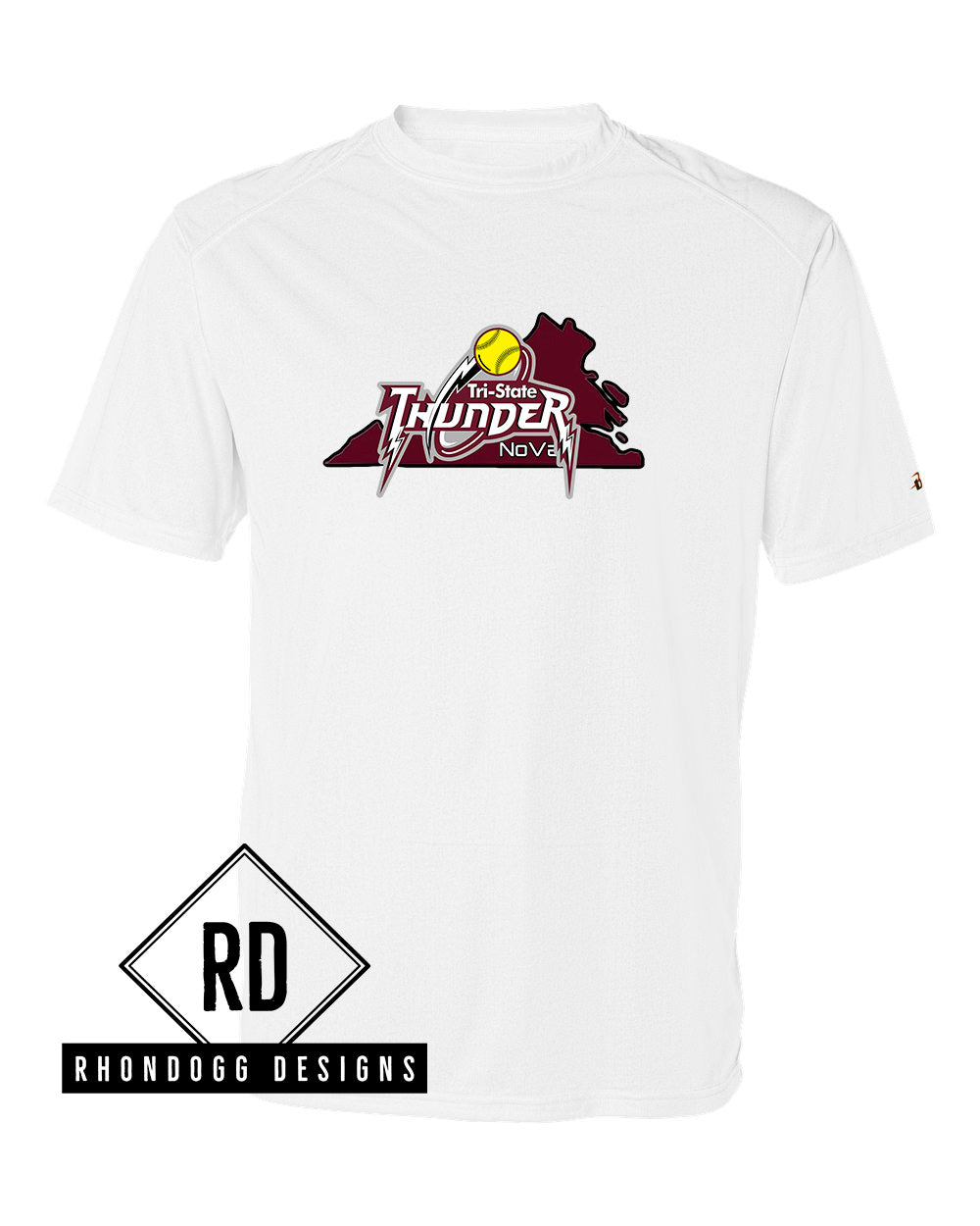 Thunder Nova Softball State Logo Performance Shirt