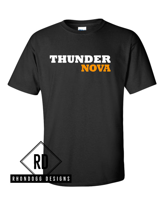 Thunder Nova Softball Short Sleeve Cotton T-Shirt
