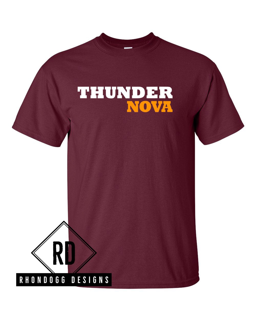 Thunder Nova Softball Short Sleeve Cotton T-Shirt