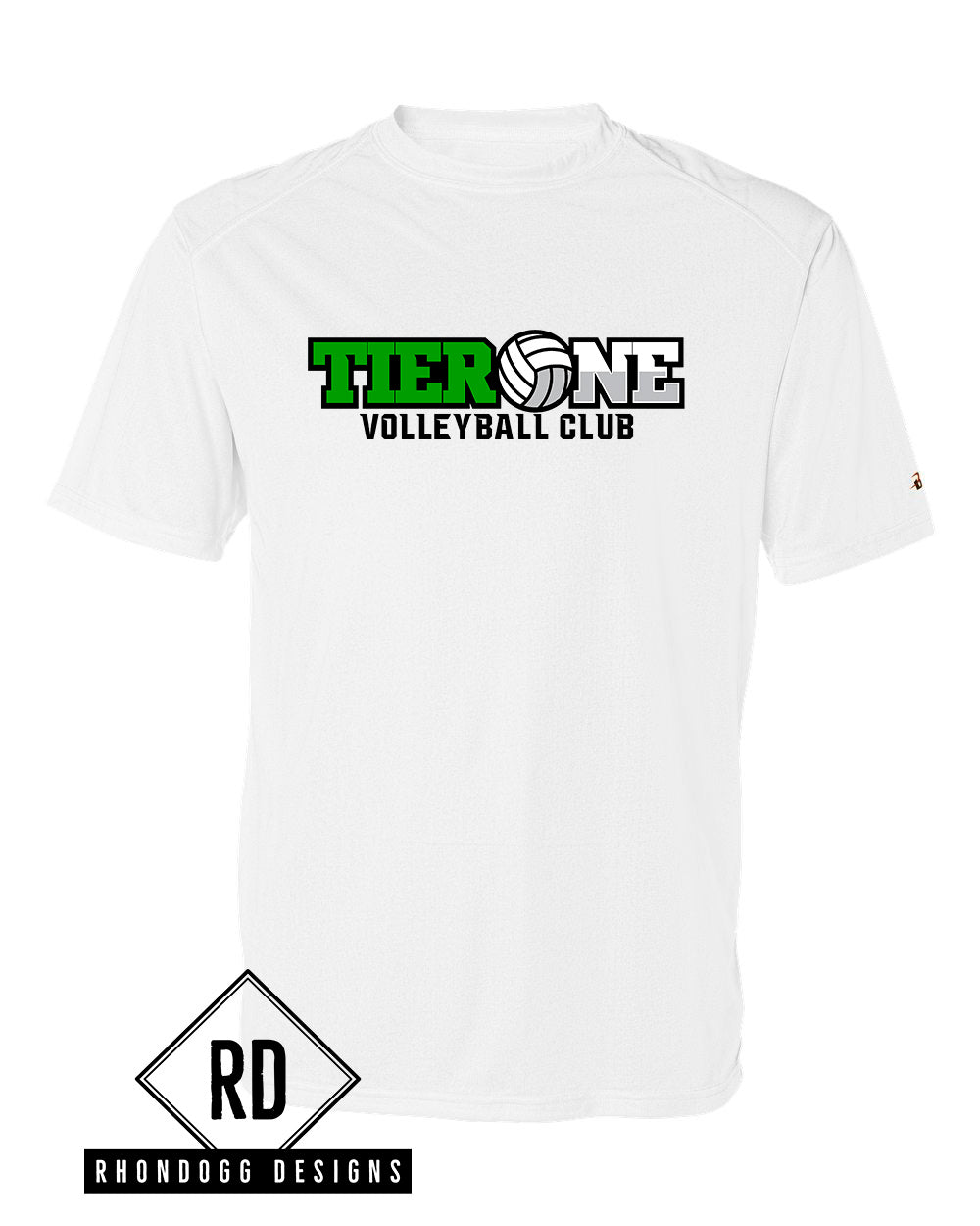 Tier One Volleyball Performance Short Sleeve Shirt