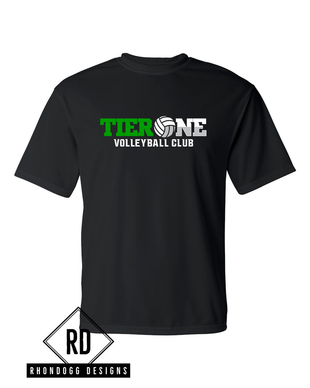 Tier One Volleyball Performance Short Sleeve Shirt