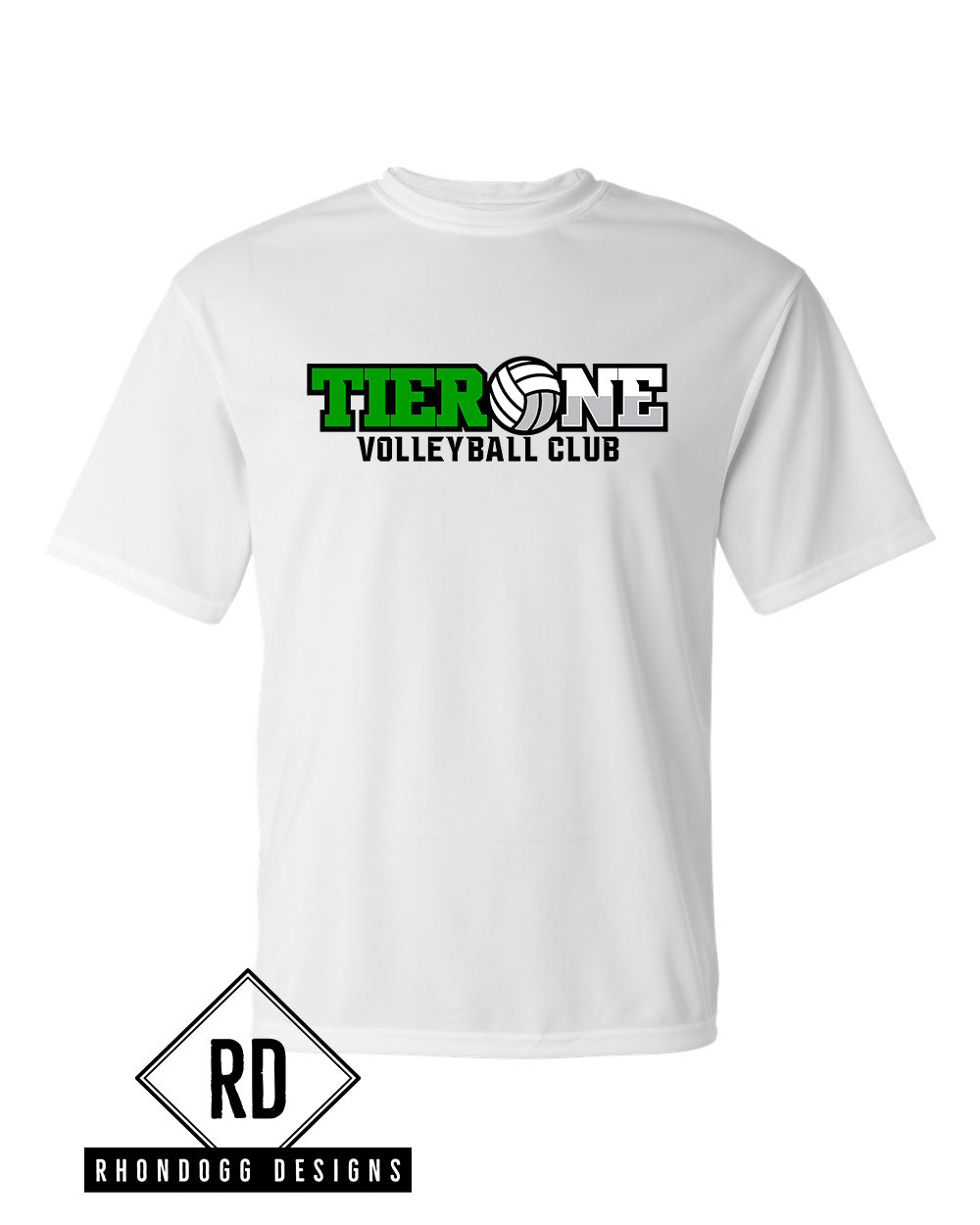 Tier One Volleyball Performance Short Sleeve Shirt