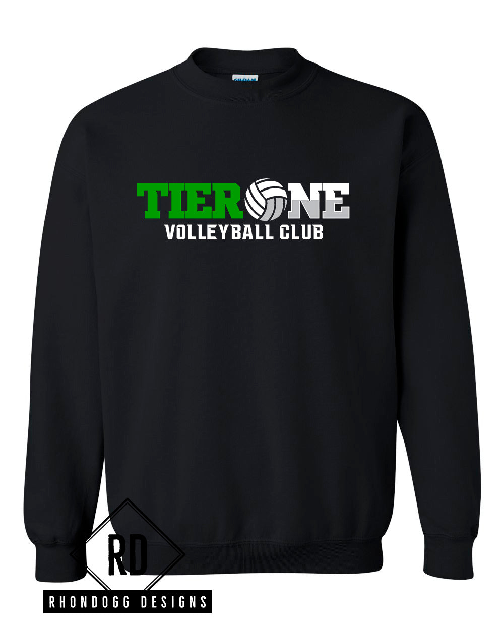 Tier One Volleyball Crewneck Sweatshirt