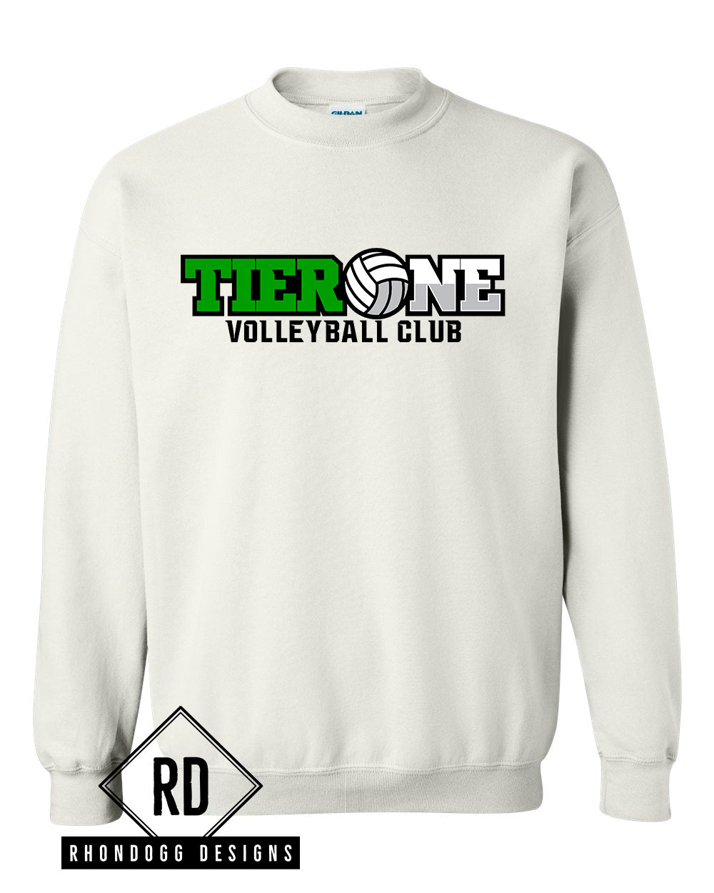 Tier One Volleyball Crewneck Sweatshirt