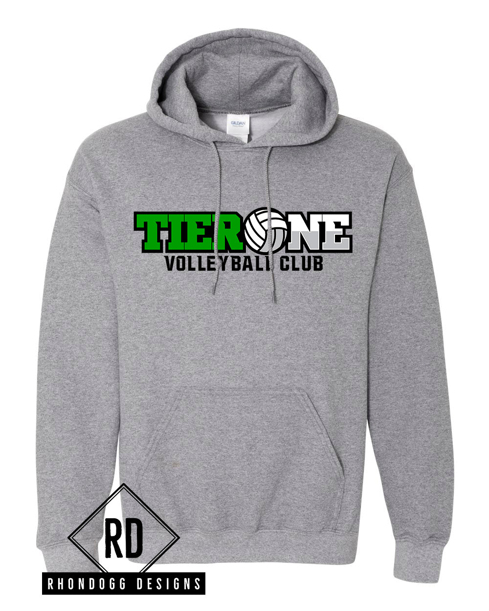 Tier One Volleyball Hoodie