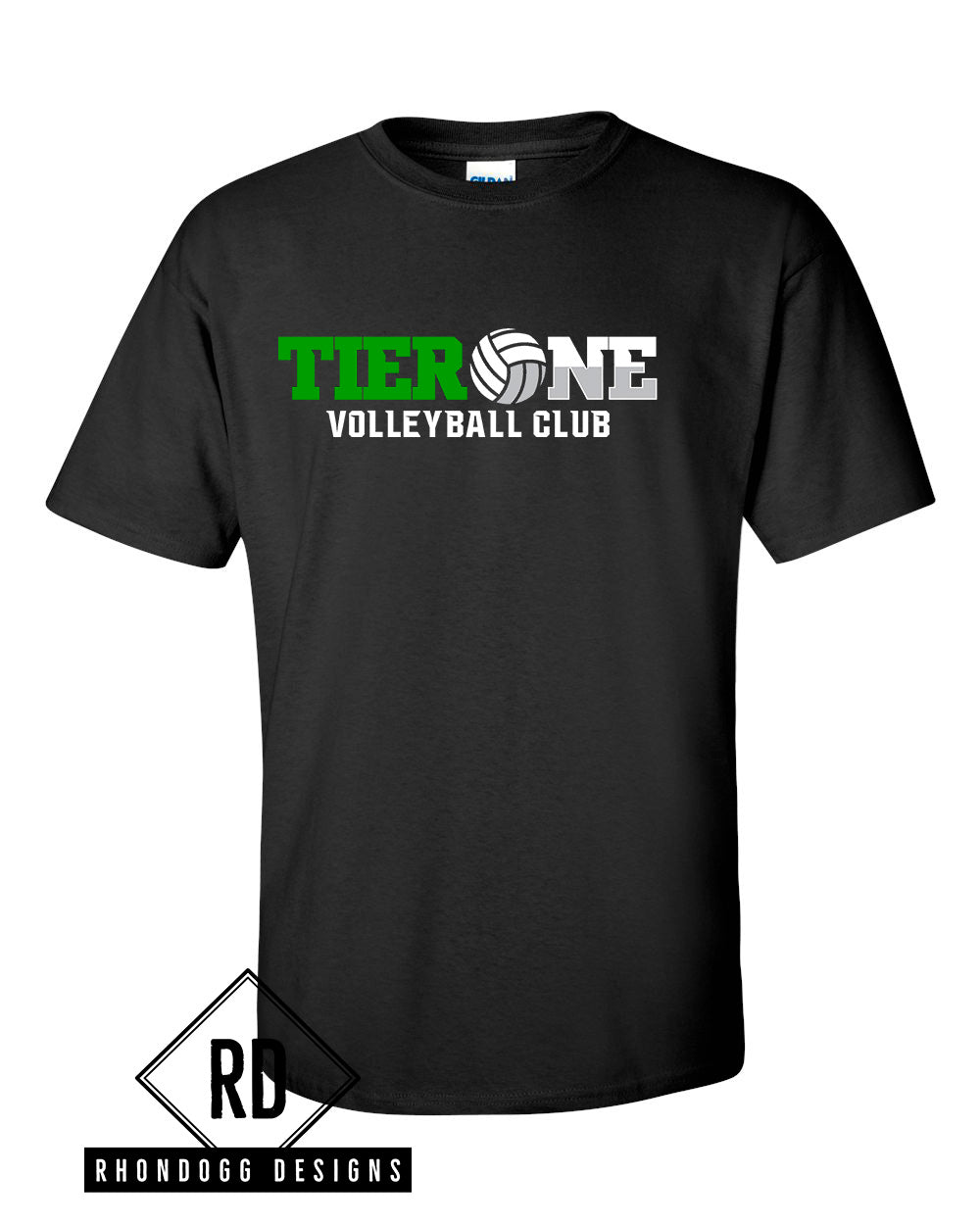 Tier One Volleyball Cotton Short Sleeve T-Shirt