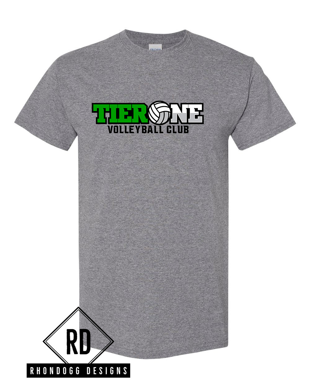 Tier One Volleyball Cotton Short Sleeve T-Shirt