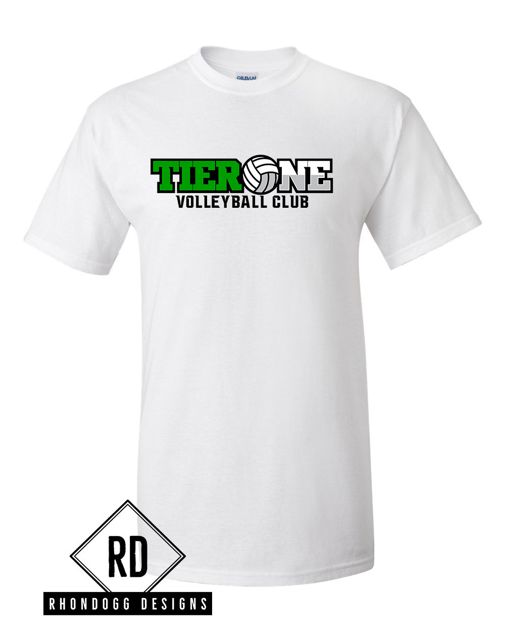 Tier One Volleyball Cotton Short Sleeve T-Shirt