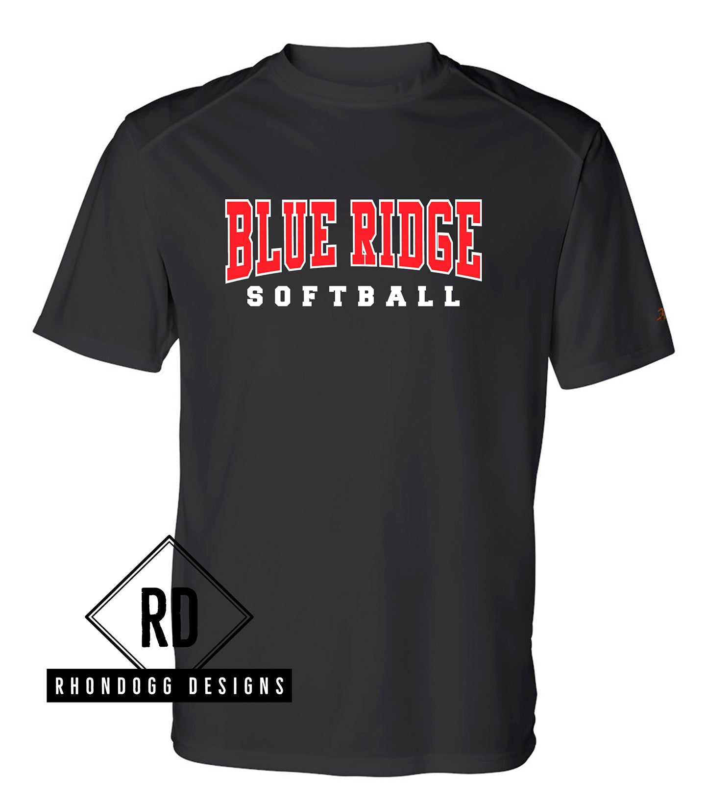 Blue Ridge Middle School Softball Performance Shirt