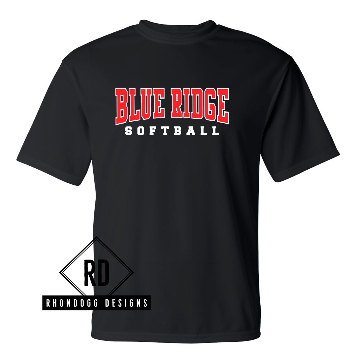 Blue Ridge Middle School Softball Performance Shirt