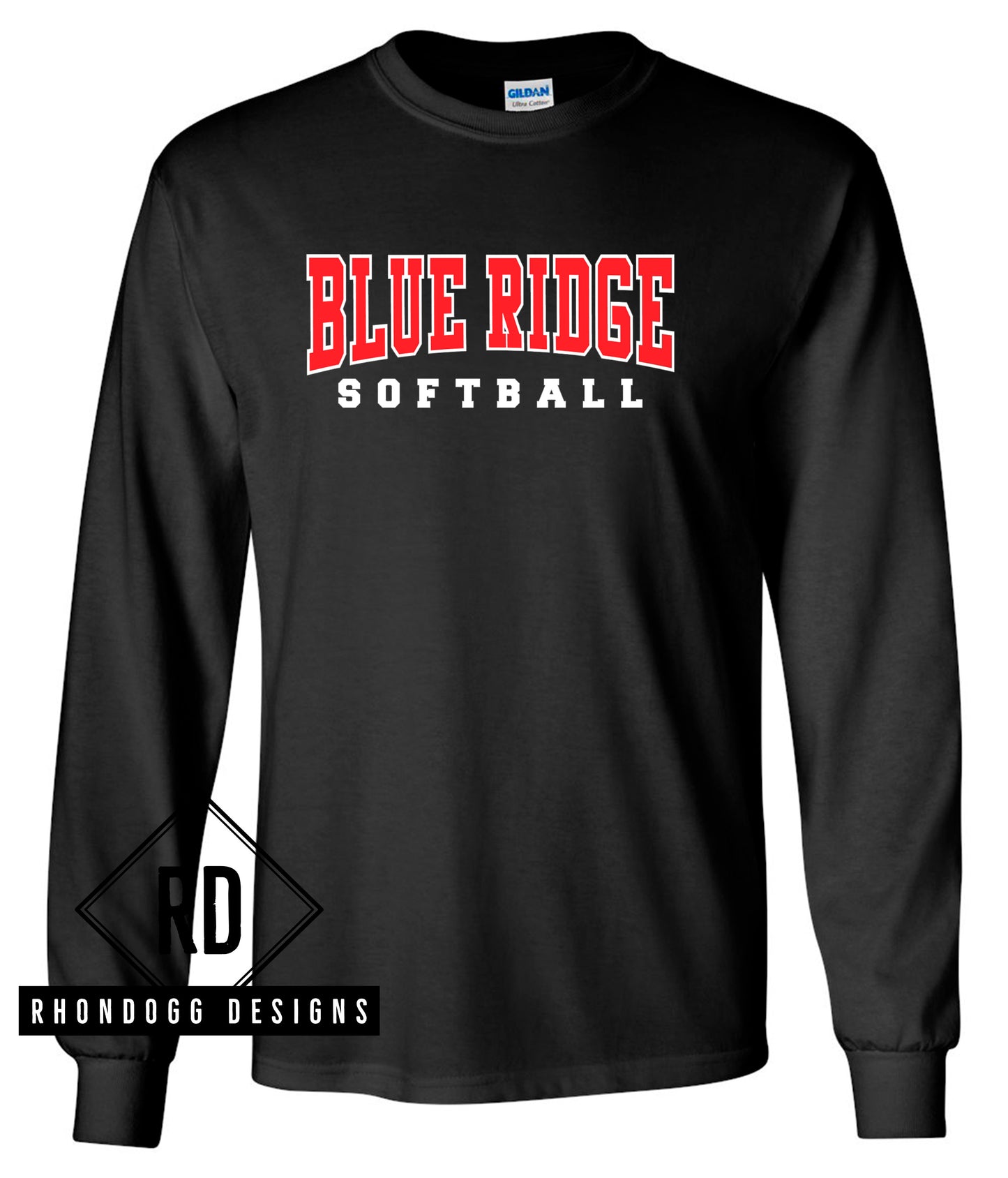 Blue Ridge Middle School Softball Long Sleeve Shirt
