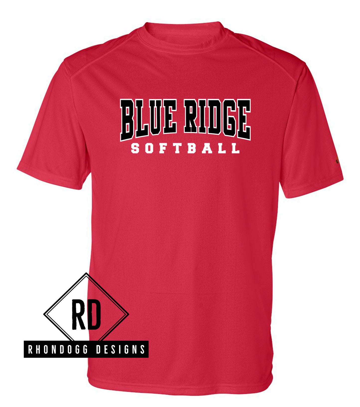 Blue Ridge Middle School Softball Performance Shirt