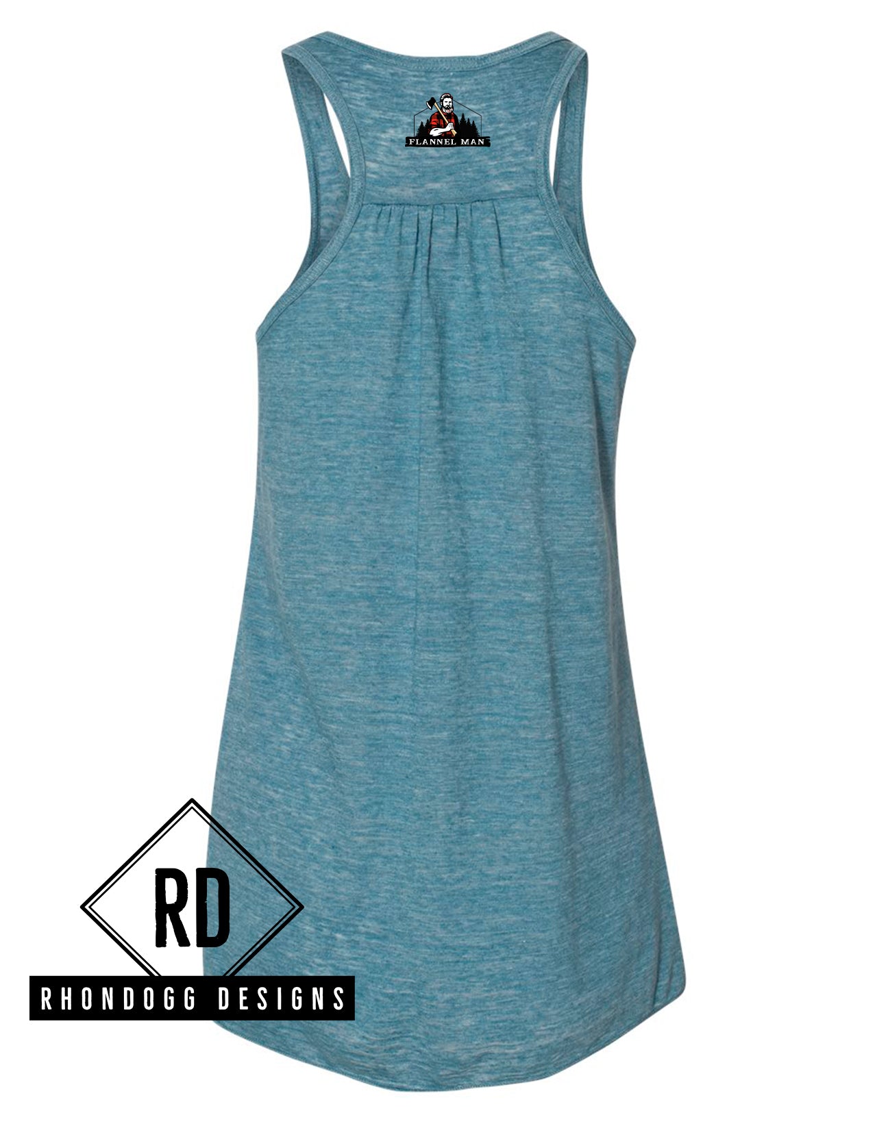 Flannel Man Bella+Canvas Flowy Tank Top