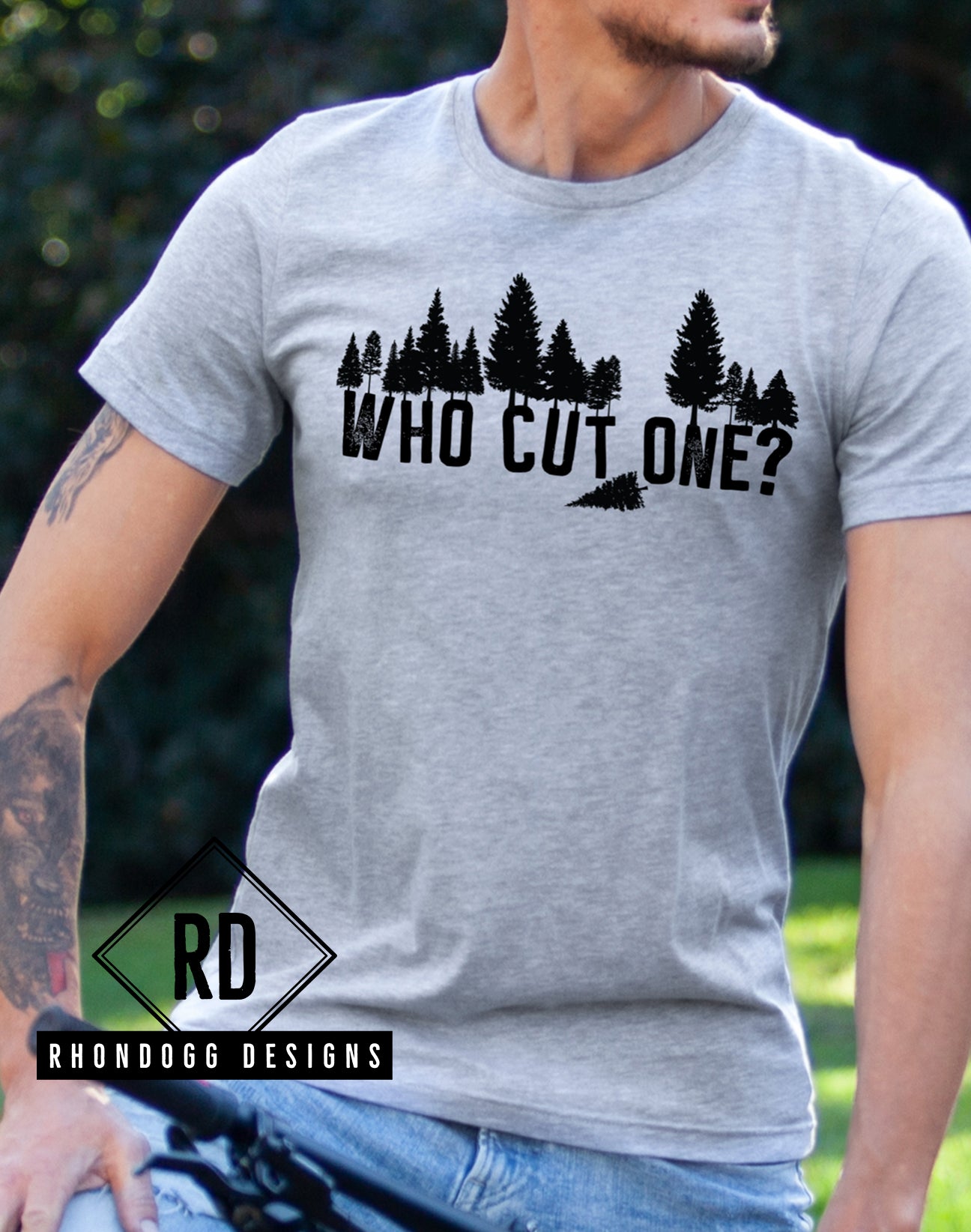 Flannel Man - Who Cut One T-Shirt