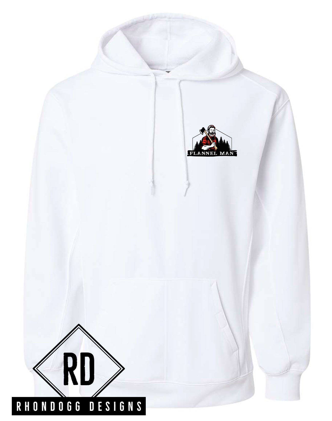 Flannel Man Performance Hoodie