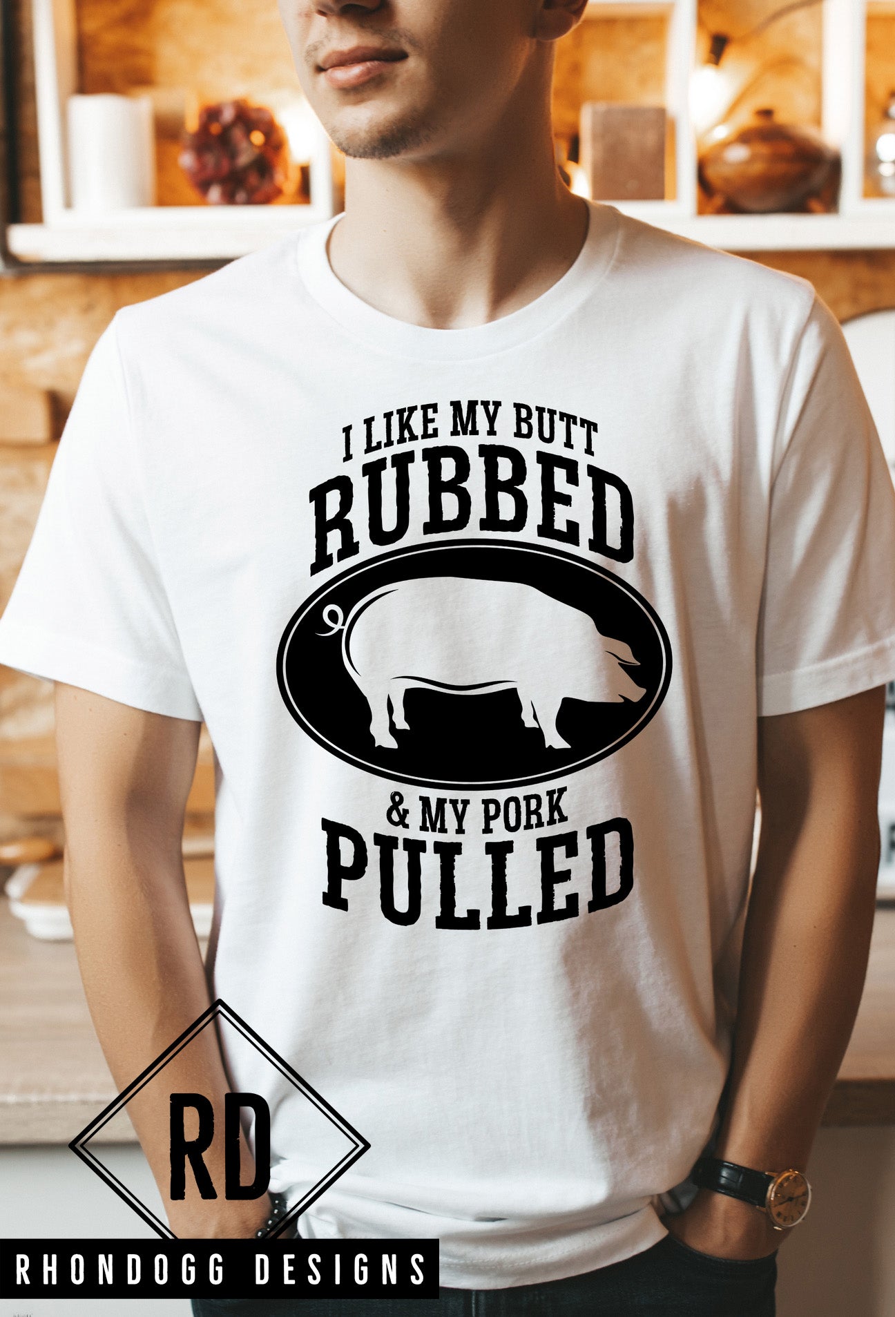 I LIKE MY BUTT RUBBED Short Sleeve T-Shirt