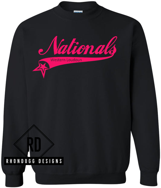 WLGSL Nationals Black Crewneck