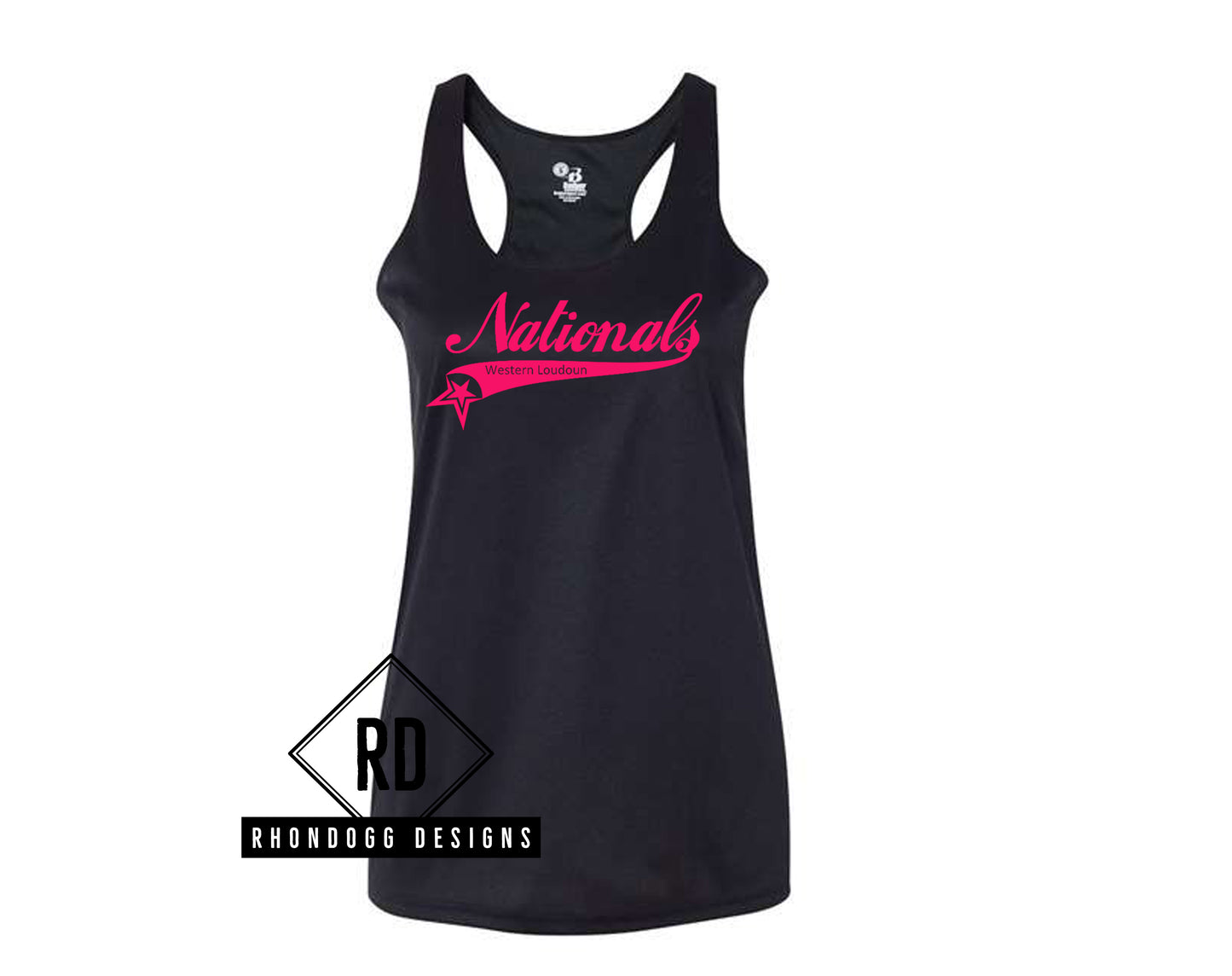 WLGSL Nationals Womens Black Tank Top