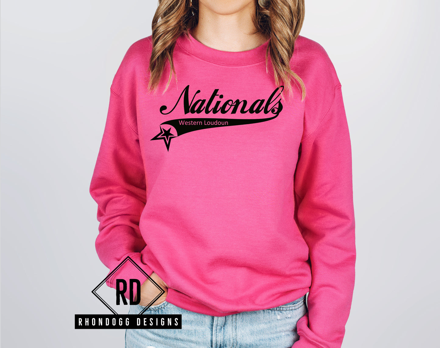 WLGSL Nationals Pink Crewneck