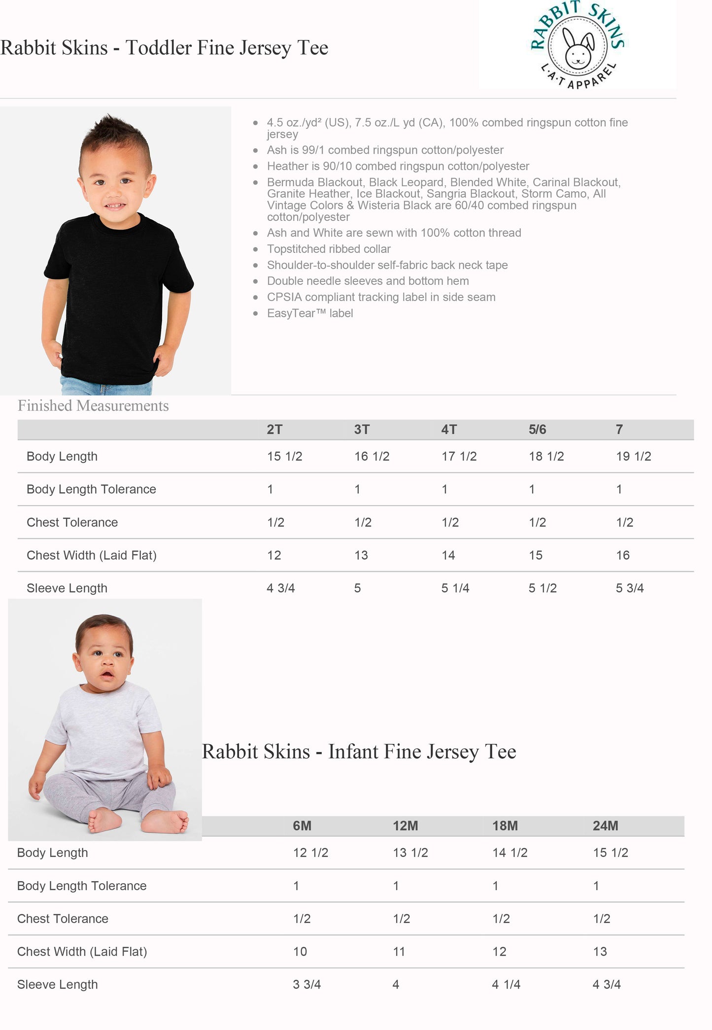 Flannel Man - Rabbit Skins Infant and Toddler T-Shirt