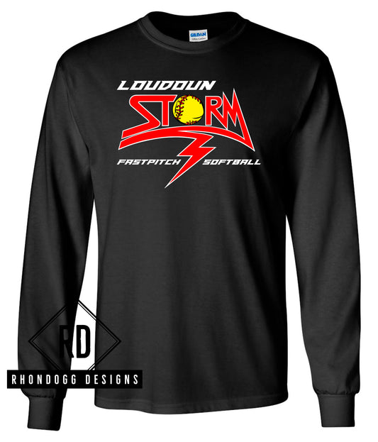 Gildan Loudoun Storm Long Sleeve Cotton T-Shirt
