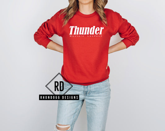 WLGSL Thunder Crewneck