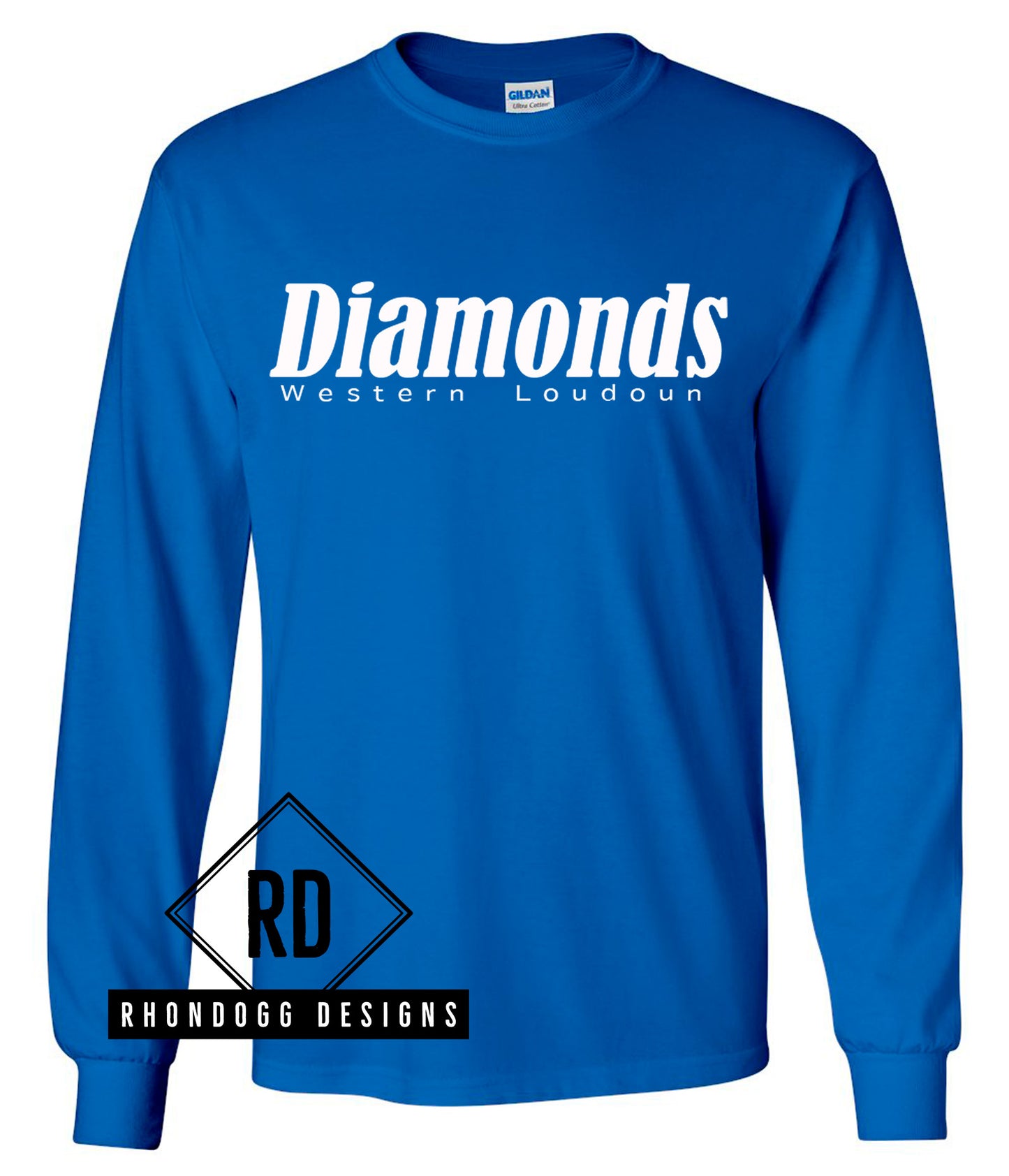 WLGSL Diamonds Long Sleeve T-Shirt