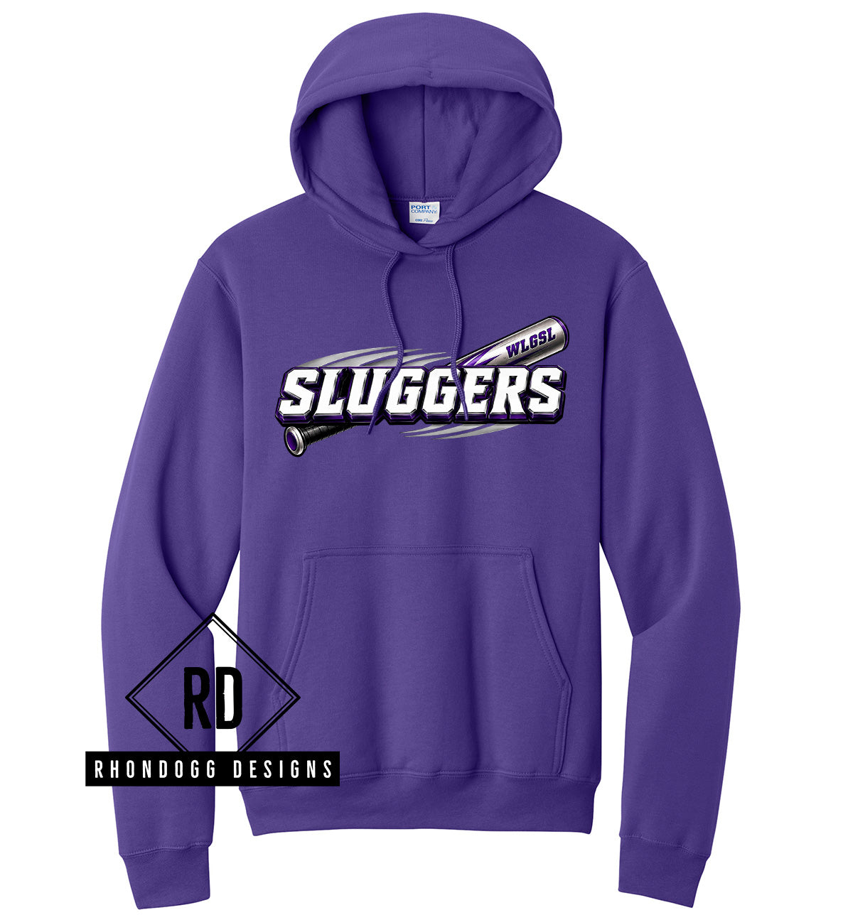 WLGSL Sluggers Hoodie NEW LOGO