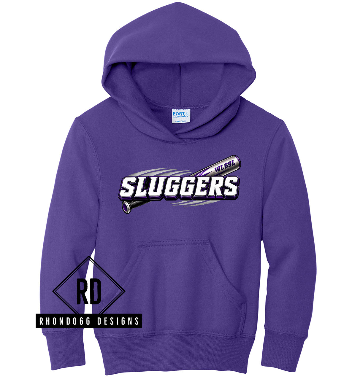 WLGSL Sluggers Hoodie NEW LOGO