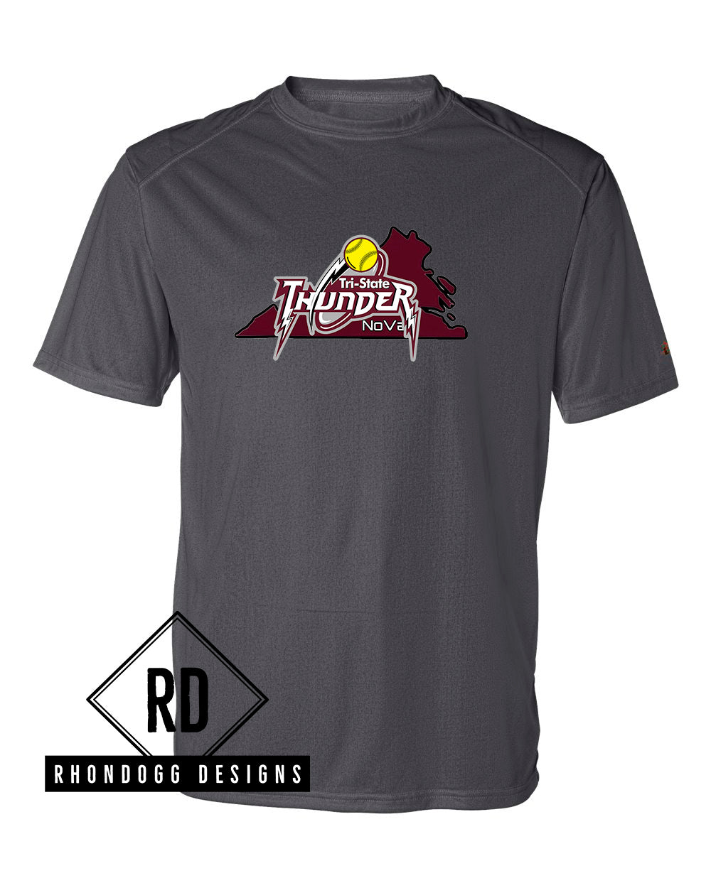 Thunder Nova Softball State Logo Performance Shirt