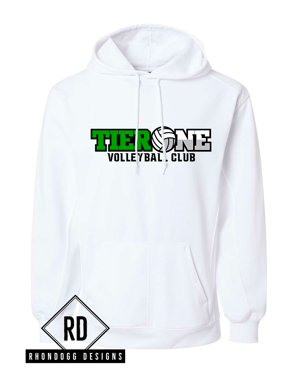 Tier One Volleyball Performance Hoodie