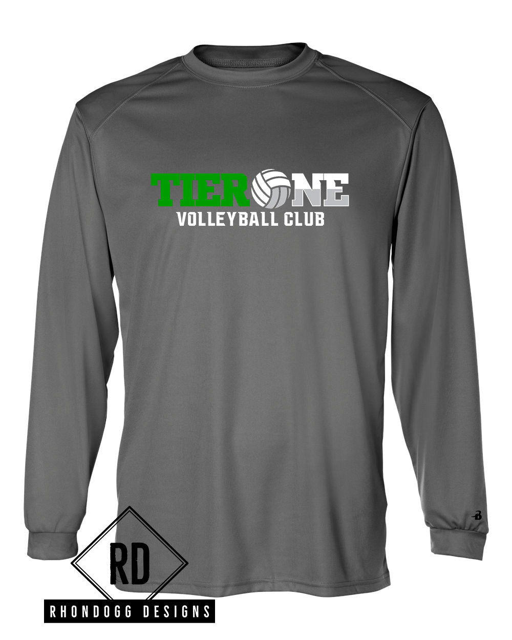 Tier One Volleyball Long Sleeve Performance T-Shirt