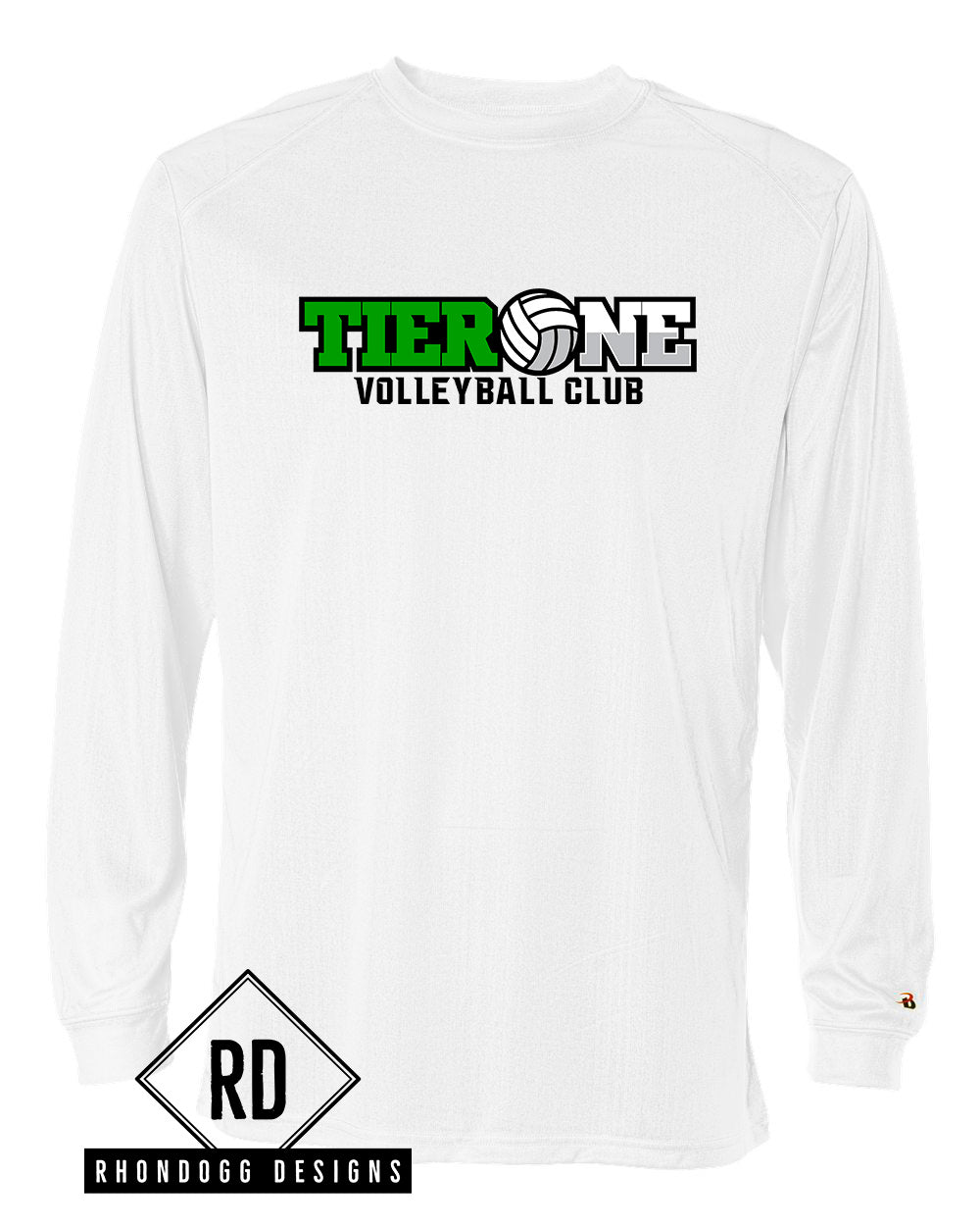 Tier One Volleyball Long Sleeve Performance T-Shirt