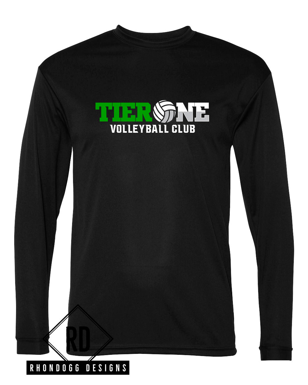 Tier One Volleyball Long Sleeve Performance T-Shirt