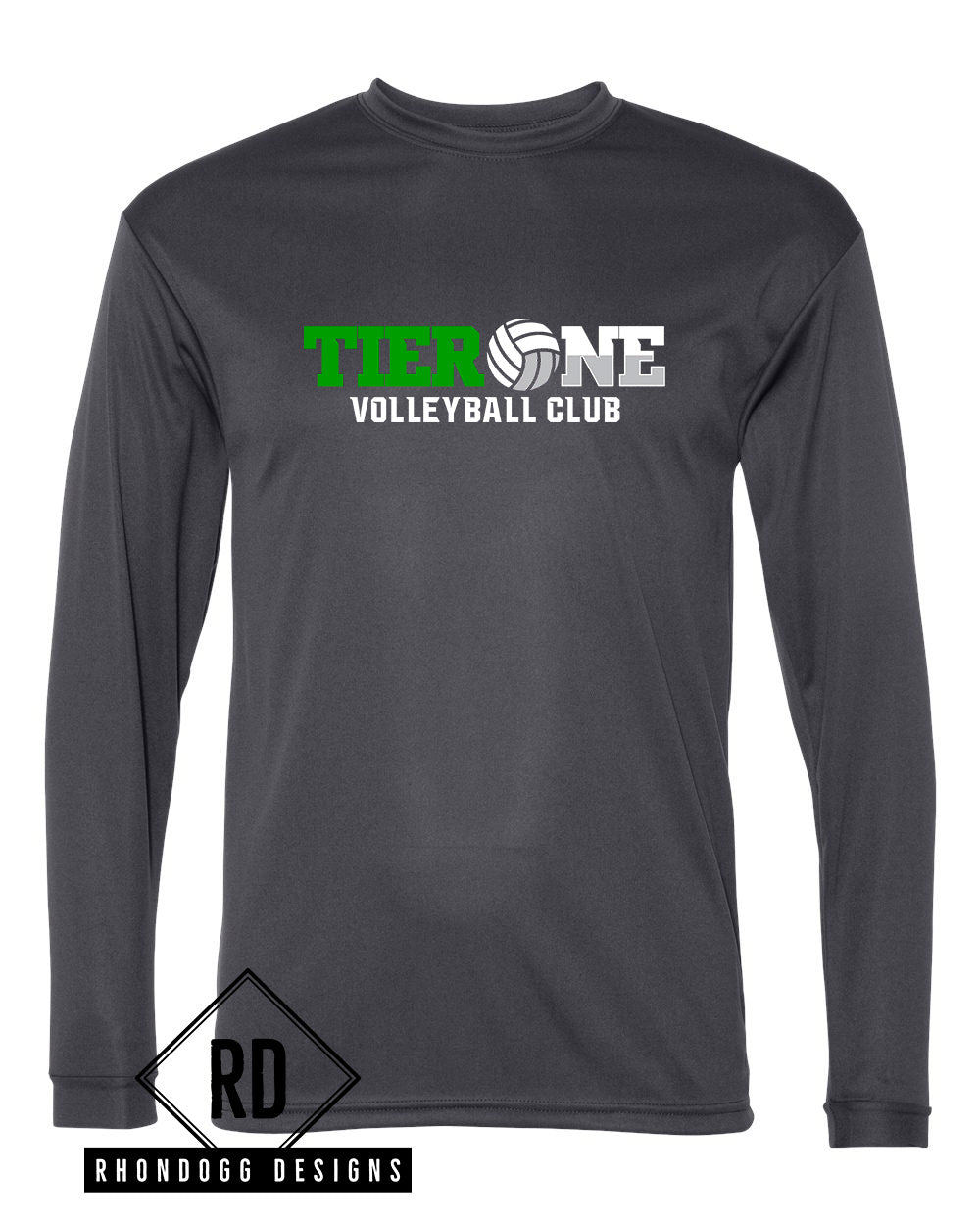 Tier One Volleyball Long Sleeve Performance T-Shirt