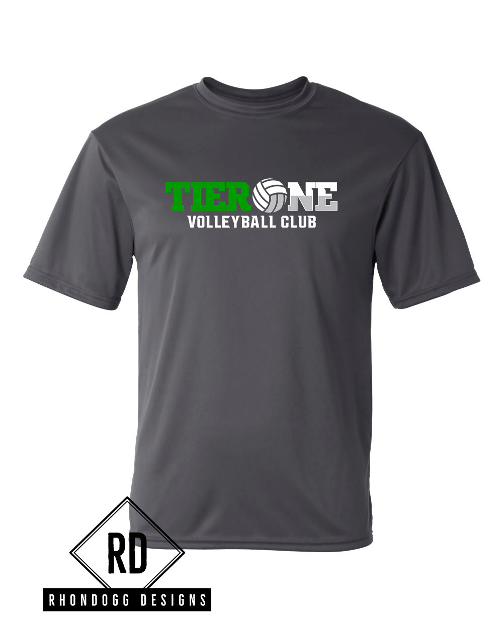 Tier One Volleyball Performance Short Sleeve Shirt