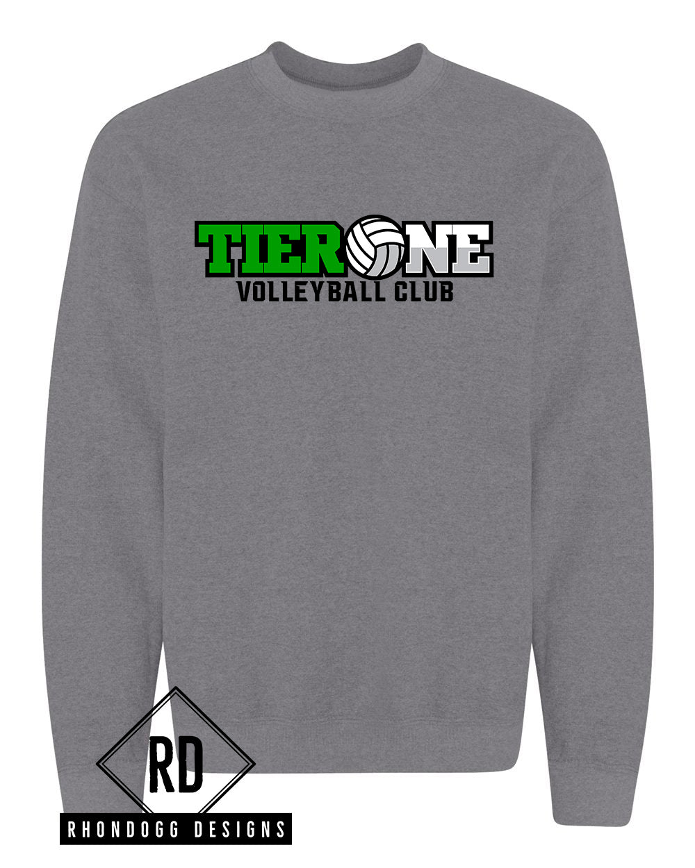 Tier One Volleyball  Crewneck Sweatshirt