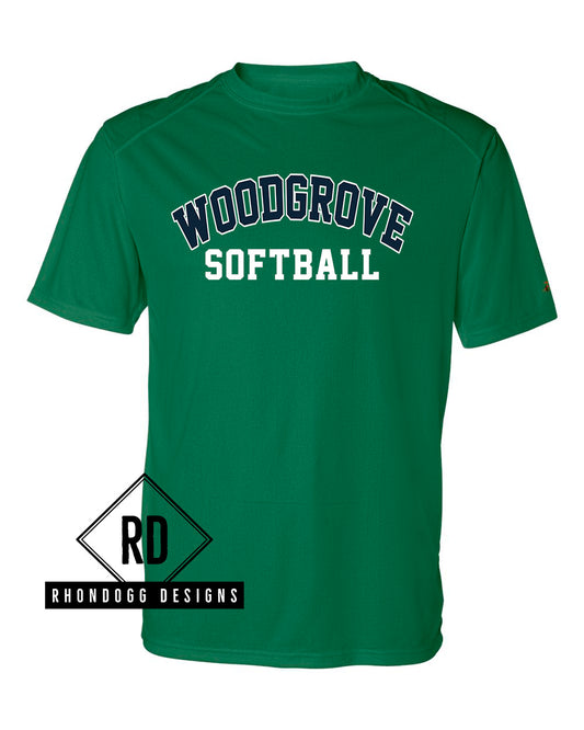 Woodgrove High School Softball Practice Shirt -VARSITY-