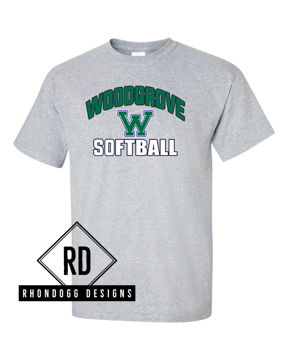 Woodgrove High School Softball Short Sleeve Shirt