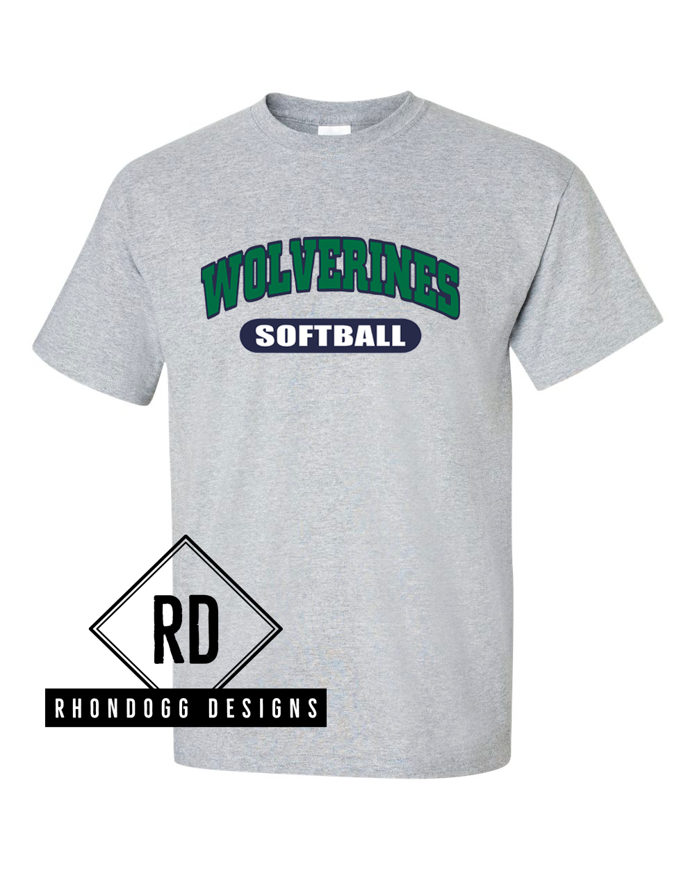 Woodgrove High School Softball Short Sleeve Shirt