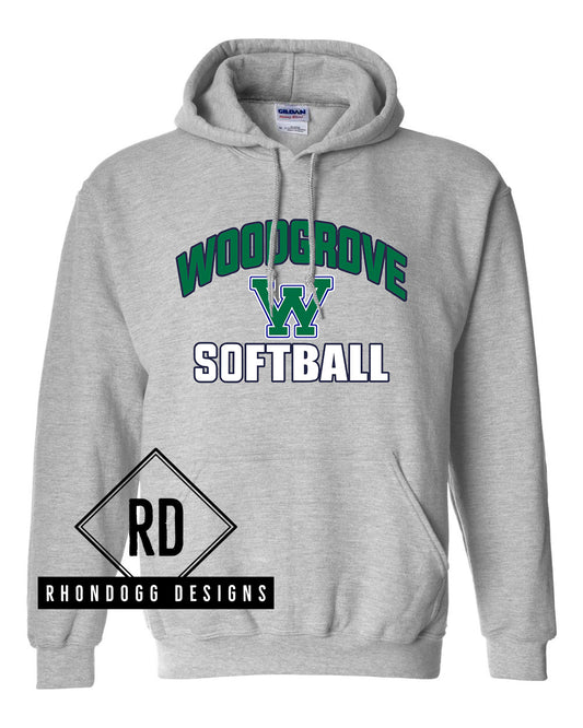 Woodgrove High School Softball Hoodie