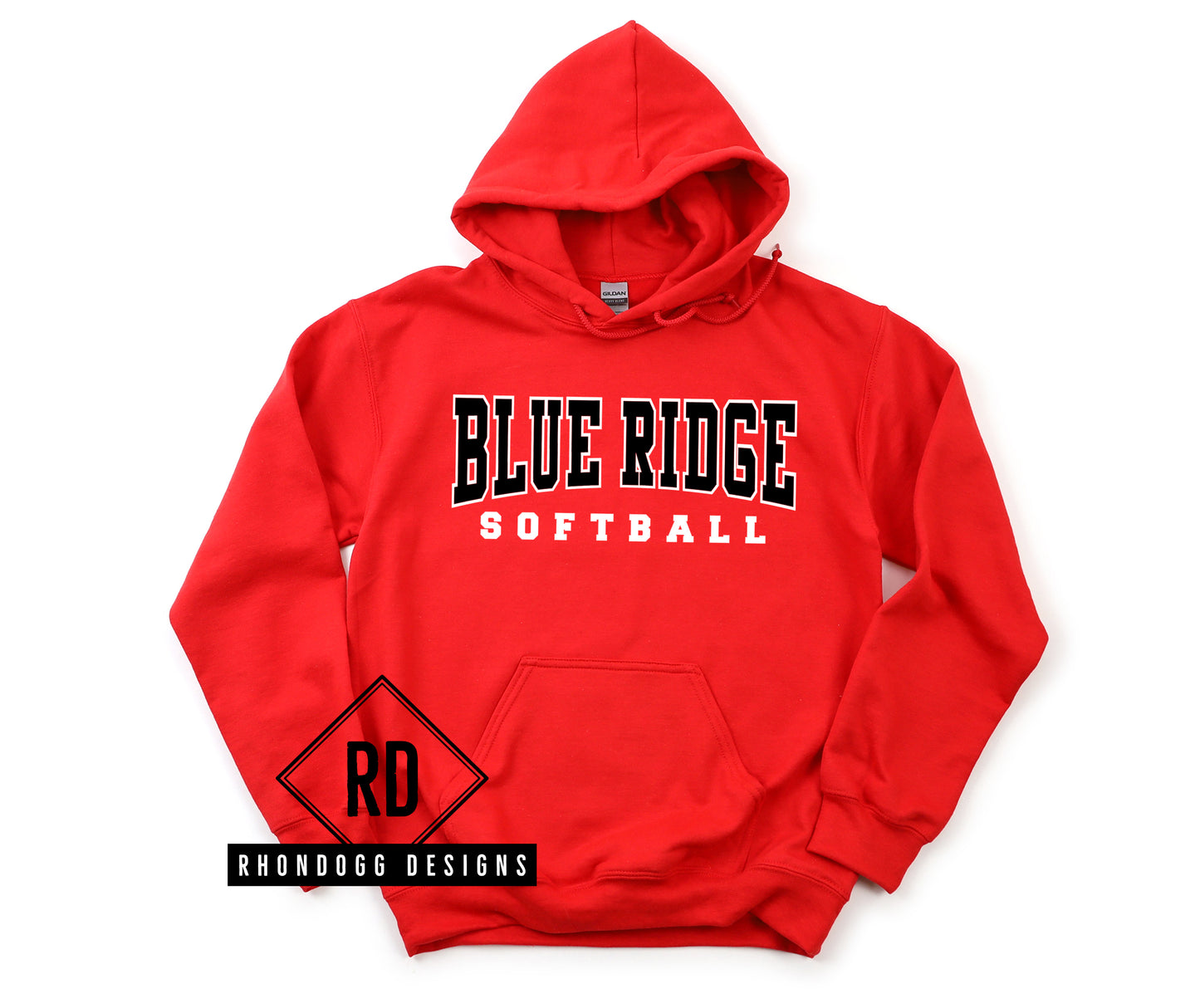 Blue Ridge Middle School Softball Hooded Sweatshirt