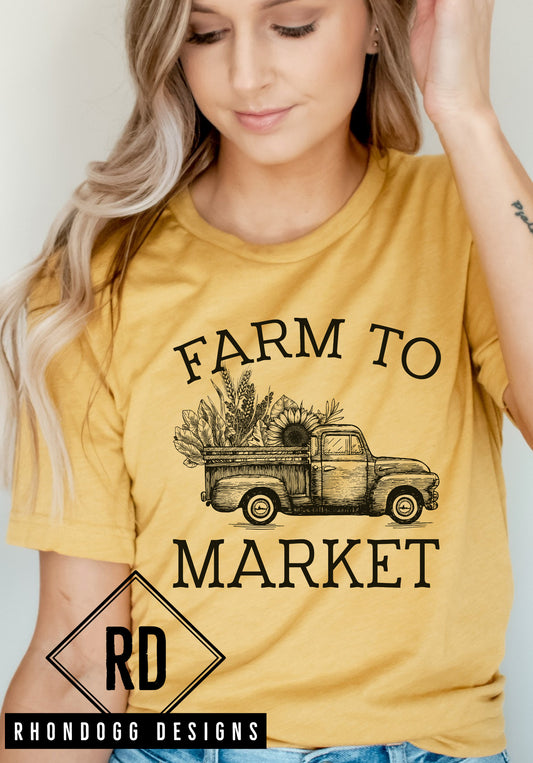 FARM TO MARKET Short Sleeve T-Shirt