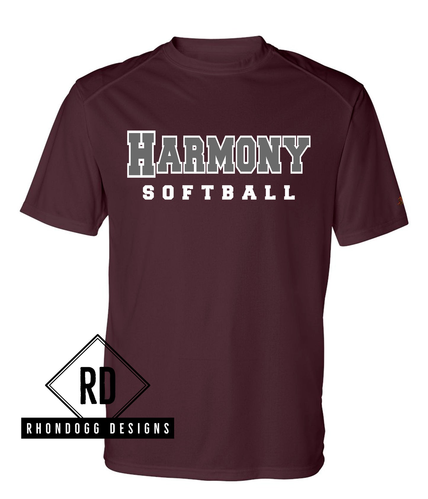 Harmony Middle School Softball Performance Shirt