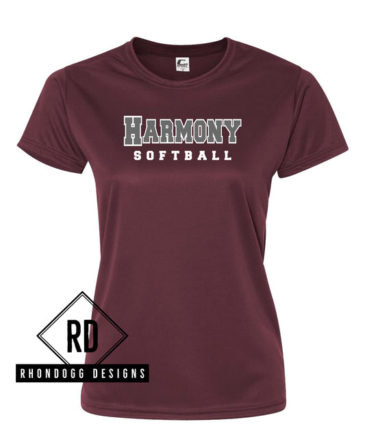 Harmony Middle School Softball Women's Performance Shirt