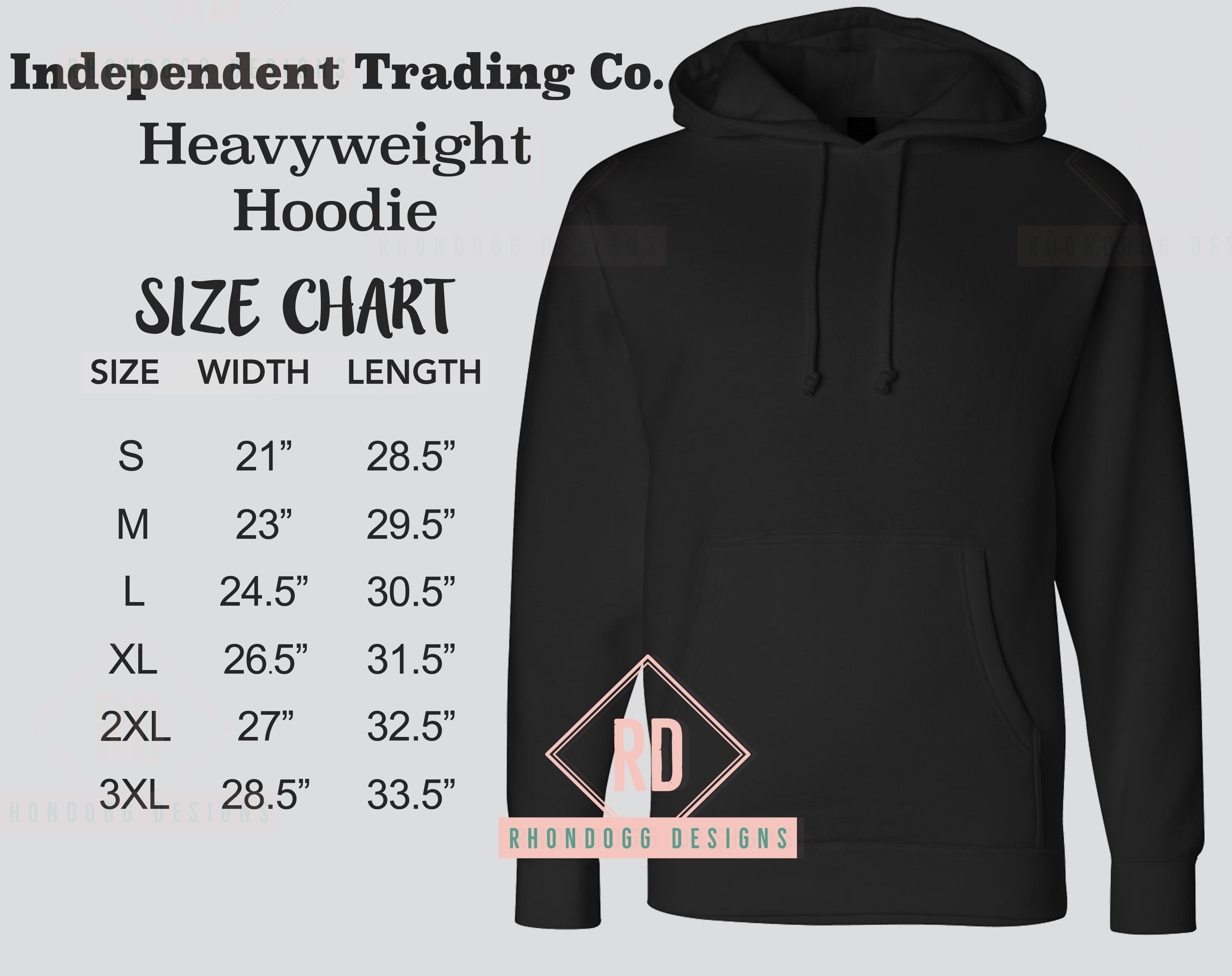 Independent trading discount co hoodie sizing